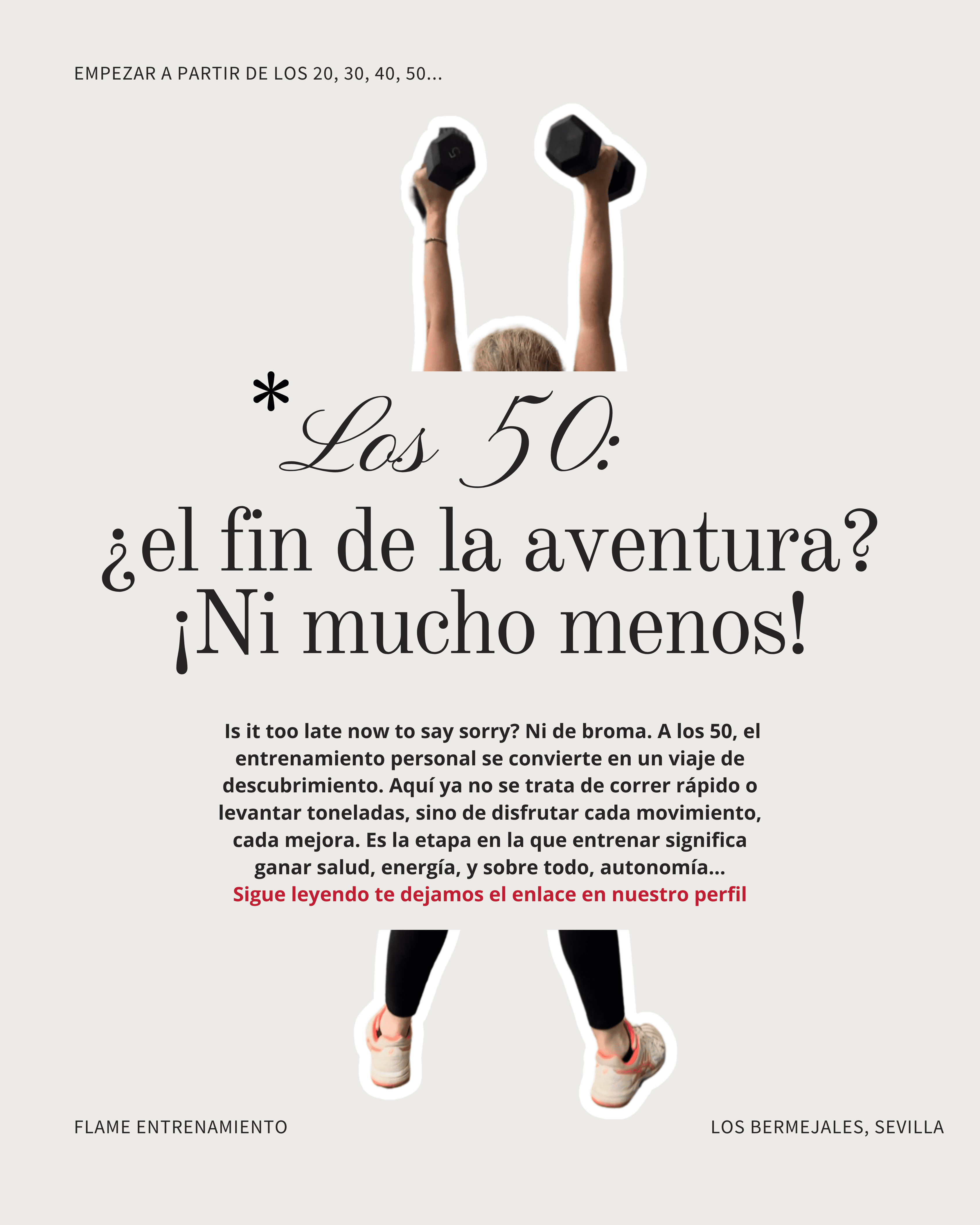 Lee más sobre el artículo Entrenamiento Personal: empezar a partir de los 20, 30, 40 y 50 años