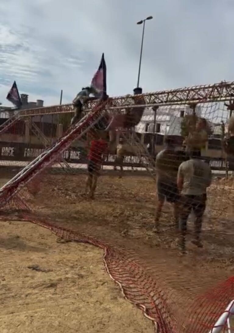 carrera de obstaculos flame entrenamiento